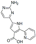 1H-pyrrole-3-carboxylic acid, 5-(2-amino-4-pyrimidinyl)-2-(2-pyridinyl)-Structure,951784-31-9Structure 1H-pyrrole-3-carboxylic acid, 5-(2-amino-4-pyrimidinyl)-2-(2-pyridinyl)- Structure,951784-31-9Structure