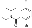 N,n-diisopropyl-2-bromo-5-fluorobenzamideStructure,951884-15-4Structure N,n-diisopropyl-2-bromo-5-fluorobenzamide Structure,951884-15-4Structure