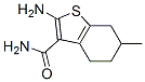 2-Amino-6-methyl-4,5,6,7-tetrahydro-1-benzothiophene-3-carboxamideStructure,95211-68-0Structure 2-Amino-6-methyl-4,5,6,7-tetrahydro-1-benzothiophene-3-carboxamide Structure,95211-68-0Structure