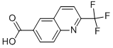 2-(Trifluoromethyl)quinoline-6-carboxylic acidStructure,952182-51-3Structure 2-(Trifluoromethyl)quinoline-6-carboxylic acid Structure,952182-51-3Structure