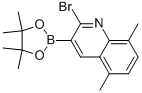 2-Bromo-5,8-dimethyl-3-(4,4,5,5-tetramethyl-1,3,2-dioxaborolan-2-yl)-quinolineStructure,952296-49-0Structure 2-Bromo-5,8-dimethyl-3-(4,4,5,5-tetramethyl-1,3,2-dioxaborolan-2-yl)-quinoline Structure,952296-49-0Structure