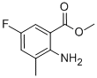 Benzoic acid, 2-amino-5-fluoro-3-methyl-, methyl esterStructure,952479-98-0Structure Benzoic acid, 2-amino-5-fluoro-3-methyl-, methyl ester Structure,952479-98-0Structure