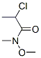 Propanamide, 2-chloro-n-methoxy-n-methyl-Structure,952579-60-1Structure Propanamide, 2-chloro-n-methoxy-n-methyl- Structure,952579-60-1Structure