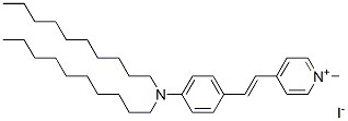 4-(4-(Didecylamino)styryl)-N-methylpyridinium iodideStructure,95378-73-7Structure 4-(4-(Didecylamino)styryl)-N-methylpyridinium iodide Structure,95378-73-7Structure