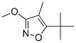 Isoxazole, 5-(1,1-dimethylethyl)-3-methoxy-4-methyl-(9ci)Structure,95406-70-5Structure Isoxazole, 5-(1,1-dimethylethyl)-3-methoxy-4-methyl-(9ci) Structure,95406-70-5Structure