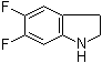 5,6-二氟吲哚啉結(jié)構(gòu)式_954255-04-0結(jié)構(gòu)式