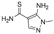 1H-pyrazole-4-carbothioamide, 5-amino-1-methyl-Structure,956534-58-0Structure 1H-pyrazole-4-carbothioamide, 5-amino-1-methyl- Structure,956534-58-0Structure