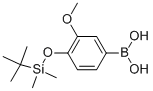 4-(Tert-Butyldimethylsilyloxy)-3-methoxyphenylboronic acidStructure,957060-93-4Structure 4-(Tert-Butyldimethylsilyloxy)-3-methoxyphenylboronic acid Structure,957060-93-4Structure