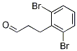 2,6-二溴-苯丙醛結(jié)構(gòu)式_957212-28-1結(jié)構(gòu)式
