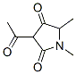 2,4-Pyrrolidinedione, 3-acetyl-1,5-dimethyl-(9ci)Structure,95734-29-5Structure 2,4-Pyrrolidinedione, 3-acetyl-1,5-dimethyl-(9ci) Structure,95734-29-5Structure