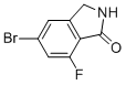 5-Bromo-7-fluoroisoindolin-1-oneStructure,957346-37-1Structure 5-Bromo-7-fluoroisoindolin-1-one Structure,957346-37-1Structure