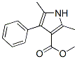 1H-pyrrole-3-carboxylicacid,2,5-dimethyl-4-phenyl-,methylester(9ci) Structure,95838-55-4Structure