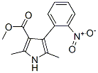 1H-pyrrole-3-carboxylicacid,2,5-dimethyl-4-(2-nitrophenyl)-,methylester(9ci)Structure,95838-57-6Structure 1H-pyrrole-3-carboxylicacid,2,5-dimethyl-4-(2-nitrophenyl)-,methylester(9ci) Structure,95838-57-6Structure