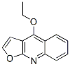 (7ci,9ci)-4-乙氧基-呋喃并[2,3-b]喹啉結構式_95874-16-1結構式