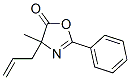 5(4H)-oxazolone, 4-methyl-2-phenyl-4-(2-propen-1-yl)-Structure,95885-61-3Structure 5(4H)-oxazolone, 4-methyl-2-phenyl-4-(2-propen-1-yl)- Structure,95885-61-3Structure