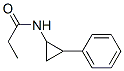 Propanamide, n-(2-phenylcyclopropyl)-Structure,959004-56-9Structure Propanamide, n-(2-phenylcyclopropyl)- Structure,959004-56-9Structure
