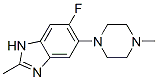 1H-benzimidazole, 6-fluoro-2-methyl-5-(4-methyl-1-piperazinyl)-Structure,959091-42-0Structure 1H-benzimidazole, 6-fluoro-2-methyl-5-(4-methyl-1-piperazinyl)- Structure,959091-42-0Structure