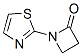 2-Azetidinone, 1-(2-thiazolyl)-Structure,959228-66-1Structure 2-Azetidinone, 1-(2-thiazolyl)- Structure,959228-66-1Structure