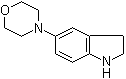 4-(吲哚啉-5-基)嗎啉結構式_959238-58-5結構式