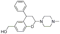 2H-1-benzopyran-6-methanol, 3,4-dihydro-2-(4-methyl-1-piperazinyl)-4-phenyl-Structure,959624-43-2Structure 2H-1-benzopyran-6-methanol, 3,4-dihydro-2-(4-methyl-1-piperazinyl)-4-phenyl- Structure,959624-43-2Structure
