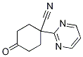 4-Oxo-1-(2-pyrimidinyl)cyclohexanecarbonitrileStructure,960371-41-9Structure 4-Oxo-1-(2-pyrimidinyl)cyclohexanecarbonitrile Structure,960371-41-9Structure