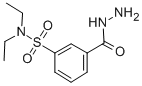 N,n-diethyl-3-hydrazinocarbonyl-benzenesulfonamideStructure,96134-80-4Structure N,n-diethyl-3-hydrazinocarbonyl-benzenesulfonamide Structure,96134-80-4Structure