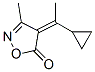 5(4H)-isoxazolone,4-(1-cyclopropylethylidene)-3-methyl-,(z)-(9ci)Structure,96151-80-3Structure 5(4H)-isoxazolone,4-(1-cyclopropylethylidene)-3-methyl-,(z)-(9ci) Structure,96151-80-3Structure