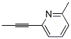 Pyridine, 2-methyl-6-(1-propynyl)-(9ci)Structure,96206-90-5Structure Pyridine, 2-methyl-6-(1-propynyl)-(9ci) Structure,96206-90-5Structure