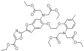 FURA-2 ETHYL ESTER結(jié)構(gòu)式_96331-97-4結(jié)構(gòu)式