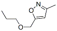 Isoxazole, 3-methyl-5-(propoxymethyl)-(9ci)Structure,96603-77-9Structure Isoxazole, 3-methyl-5-(propoxymethyl)-(9ci) Structure,96603-77-9Structure