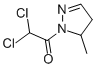 1H-pyrazole, 1-(dichloroacetyl)-4,5-dihydro-5-methyl-(9ci)Structure,96632-27-8Structure 1H-pyrazole, 1-(dichloroacetyl)-4,5-dihydro-5-methyl-(9ci) Structure,96632-27-8Structure