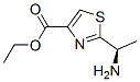4-Thiazolecarboxylicacid,2-(1-aminoethyl)-,ethylester,(r)-(9ci)Structure,96965-18-3Structure 4-Thiazolecarboxylicacid,2-(1-aminoethyl)-,ethylester,(r)-(9ci) Structure,96965-18-3Structure