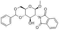 Methyl 4,6-O-benzylidene-2-deoxy-2-(1,3-dioxo-1,3-dihydro-2H-isoindol-2-yl)hexopyranosideStructure,97276-95-4Structure Methyl 4,6-O-benzylidene-2-deoxy-2-(1,3-dioxo-1,3-dihydro-2H-isoindol-2-yl)hexopyranoside Structure,97276-95-4Structure
