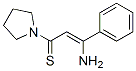 Pyrrolidine, 1-(3-amino-3-phenyl-1-thioxo-2-propenyl)- (9ci)Structure,97309-70-1Structure Pyrrolidine, 1-(3-amino-3-phenyl-1-thioxo-2-propenyl)- (9ci) Structure,97309-70-1Structure