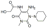 Glycolamide, n-(6-amino-1,2,3,4-tetrahydro-3-methyl-2,4-dioxo-1-piperidino-5-pyrimidinyl)-(7ci)Structure,97434-57-6Structure Glycolamide, n-(6-amino-1,2,3,4-tetrahydro-3-methyl-2,4-dioxo-1-piperidino-5-pyrimidinyl)-(7ci) Structure,97434-57-6Structure