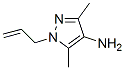 1H-pyrazol-4-amine, 3,5-dimethyl-1-(2-propenyl)-(9ci)Structure,97893-44-2Structure 1H-pyrazol-4-amine, 3,5-dimethyl-1-(2-propenyl)-(9ci) Structure,97893-44-2Structure