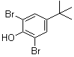 2,6-Dibromo-4-tert-butyl-phenolStructure,98-22-6Structure 2,6-Dibromo-4-tert-butyl-phenol Structure,98-22-6Structure