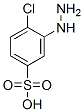 Benzenesulfonic acid,4-chloro-3-hydrazinyl-Structure,98-39-5Structure Benzenesulfonic acid,4-chloro-3-hydrazinyl- Structure,98-39-5Structure