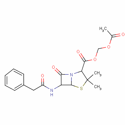 PenamecillinStructure,983-85-7Structure Penamecillin Structure,983-85-7Structure