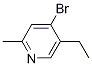 4-Bromo-5-ethyl-2-methylpyridineStructure,98488-99-4Structure 4-Bromo-5-ethyl-2-methylpyridine Structure,98488-99-4Structure