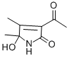 3-Acetyl-4,5-dimethyl-5-hydroxy-1,5-dihydro-2h-pyrrol-2-oneStructure,98593-79-4Structure 3-Acetyl-4,5-dimethyl-5-hydroxy-1,5-dihydro-2h-pyrrol-2-one Structure,98593-79-4Structure