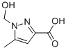 1H-pyrazole-3-carboxylicacid,1-(hydroxymethyl)-5-methyl-(9ci)Structure,99012-45-0Structure 1H-pyrazole-3-carboxylicacid,1-(hydroxymethyl)-5-methyl-(9ci) Structure,99012-45-0Structure