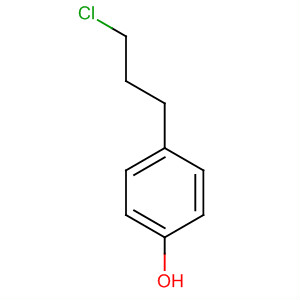 4-(3-氯丙基)苯酚結(jié)構(gòu)式_99103-80-7結(jié)構(gòu)式