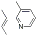 (z)-(9ci)-3-甲基-2-(1-甲基-1-丙烯基)-吡啶結(jié)構(gòu)式_99747-48-5結(jié)構(gòu)式
