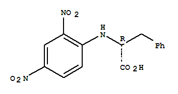 D-phenylalanine,n-(2,4-dinitrophenyl)-Structure,10549-12-9Structure D-phenylalanine,n-(2,4-dinitrophenyl)- Structure,10549-12-9Structure