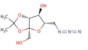 6-Azido-6-deoxy-2,3-o-isopropylidene-alpha-l-fructofuranoseStructure,126210-25-1Structure 6-Azido-6-deoxy-2,3-o-isopropylidene-alpha-l-fructofuranose Structure,126210-25-1Structure