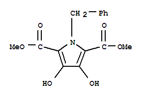 2,5-Dimethyl 1-benzyl-3,4-dihydroxy-1h-pyrrole-2,5-dicarboxylateStructure,148528-45-4Structure 2,5-Dimethyl 1-benzyl-3,4-dihydroxy-1h-pyrrole-2,5-dicarboxylate Structure,148528-45-4Structure