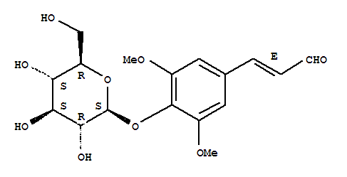 Sinapaldehyde glucoside Structure,154461-65-1Structure