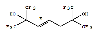 3-Heptene-2,6-diol,1,1,1,7,7,7-hexafluoro-2,6-bis(trifluoromethyl)-, (3e)-Structure,16202-99-6Structure 3-Heptene-2,6-diol,1,1,1,7,7,7-hexafluoro-2,6-bis(trifluoromethyl)-, (3e)- Structure,16202-99-6Structure