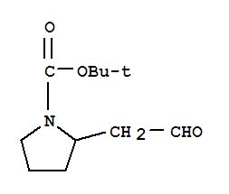 1-Pyrrolidinecarboxylic acid, 2-(2-oxoethyl)-, 1,1-dimethylethyl esterStructure,170491-62-0Structure 1-Pyrrolidinecarboxylic acid, 2-(2-oxoethyl)-, 1,1-dimethylethyl ester Structure,170491-62-0Structure